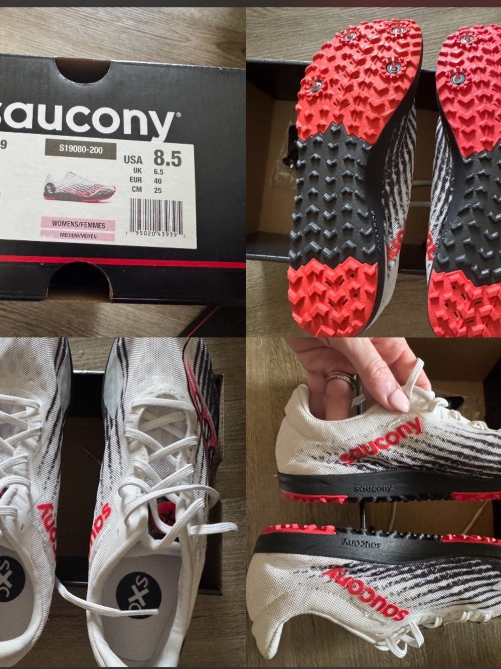 NEW In Box Saucony Kilkenny XC 9 Cross Country Spikes – Women's Size 8.